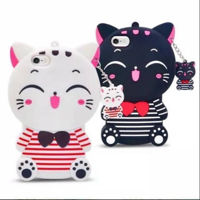 SOFT CASE KARAKTER KUCING HELLO KITTY 4D SAMSUNG A6+ A50 A30S A50S A51 A71