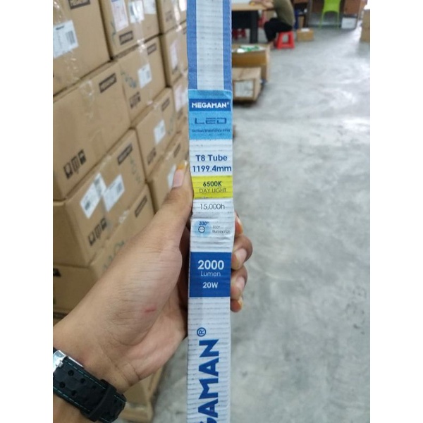lampu TL megaman t8 tube led 20w TL reklame