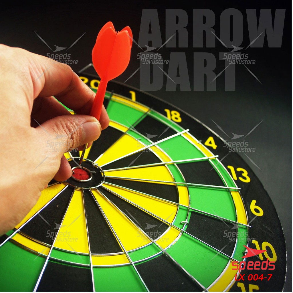 SPEEDS DART jarum panah / Papan Dart Panahan Dinding Board PANAH DART / ARROW DART 004-7 40PC=1.3KG