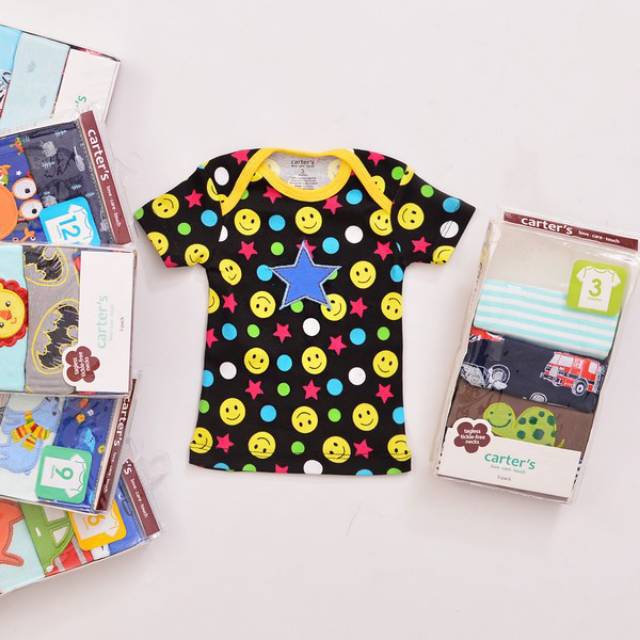 P028 TERMURAH Atasan pendek bayi carters | atasan pendek carters | baju bayi carters | baju carters