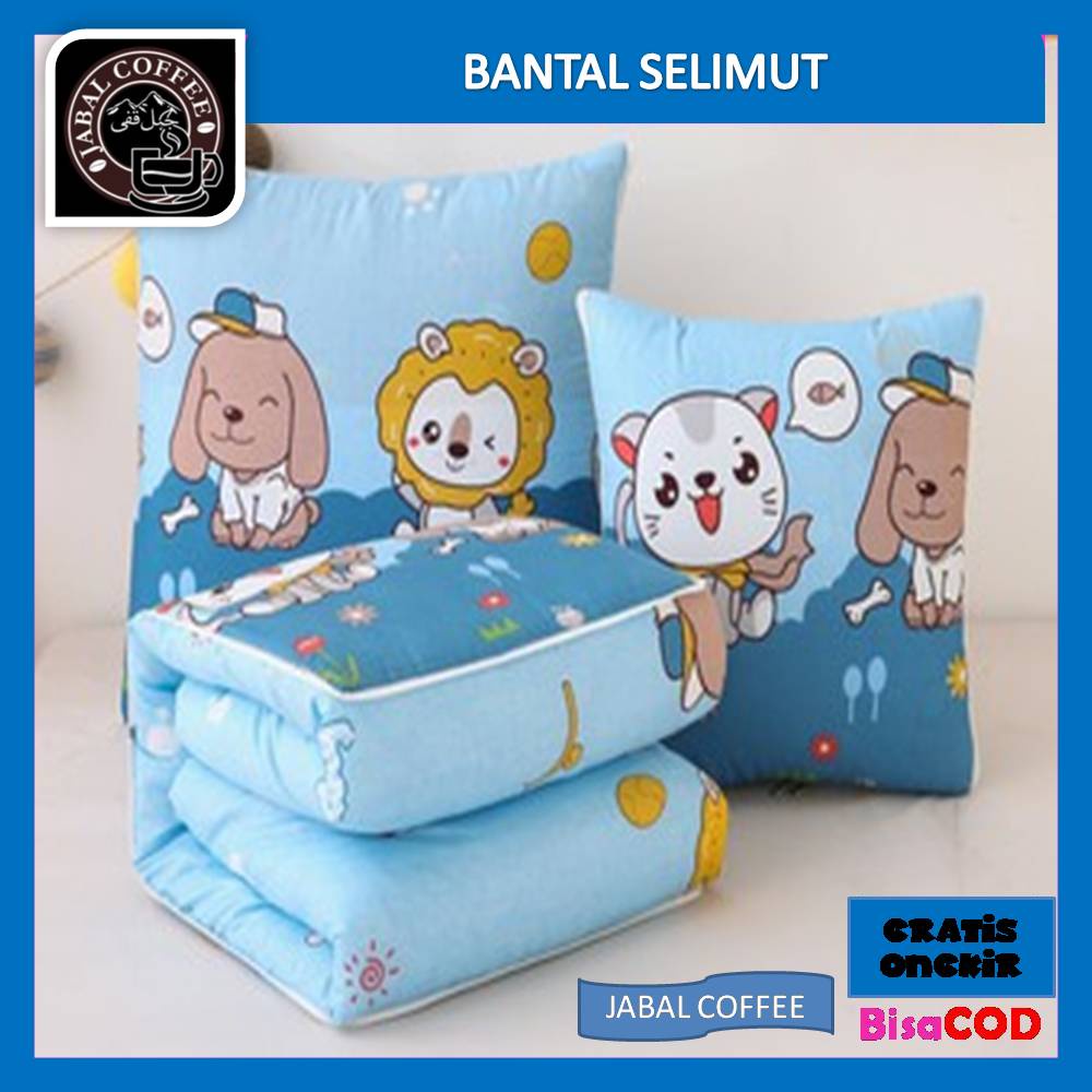 Bantal Selimut Balmut Motif Karakter / Balmut Magic Korea 2 In 1 / Bantal Selimut 18