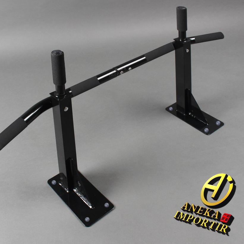 idY4k4J--Tiang Pull Up Bar Dinding, Alat Pull Up Tembok Dinding, Alat Restok Pull Up Dinding Tempel 