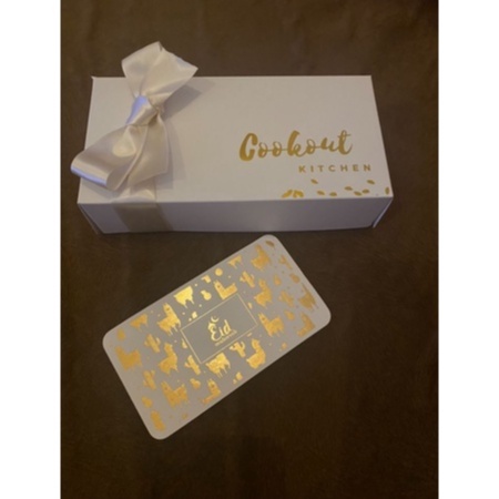 

Extra pita dan blank card