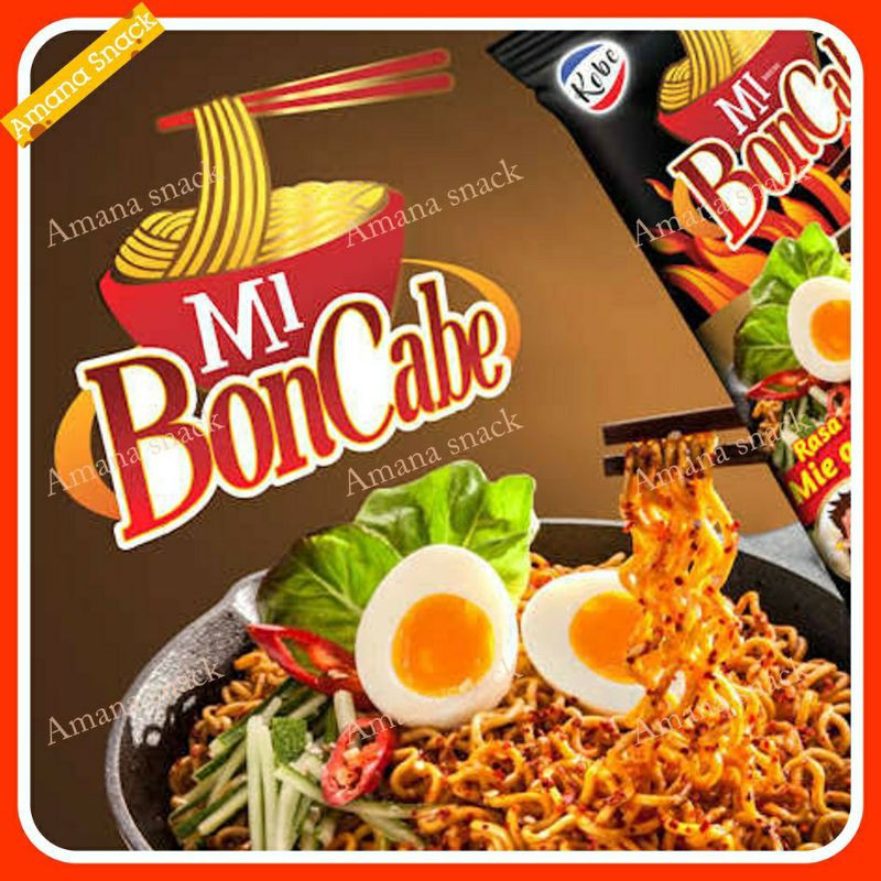 amanasnack [TERLARIS &amp; TERPERCAYA] Mie Boncabe pedas dari kobe - tangerang selatan