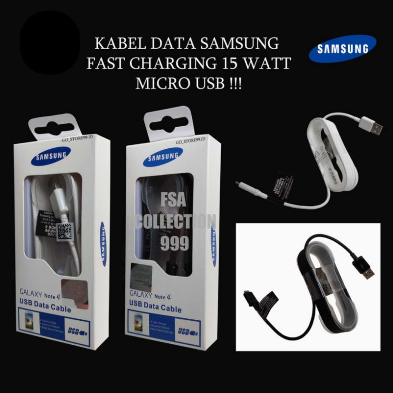 Kabel data SMG fast charging original 100% Micro usb SMG