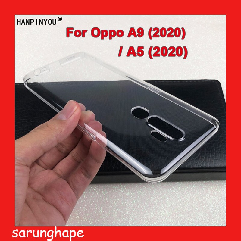 Oppo A5 2020 - Clear Hard Case Casing Transparan Mika Bening Hardcase