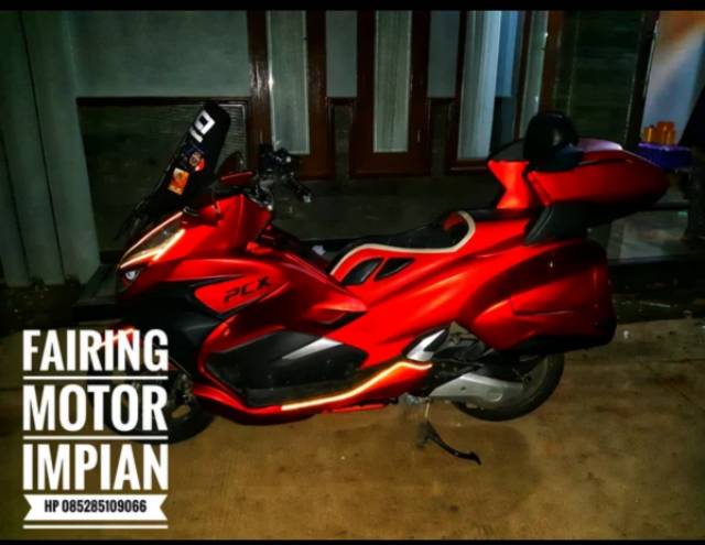 Variasi Honda PCX Cover Tanki Sisket Spion Lipat