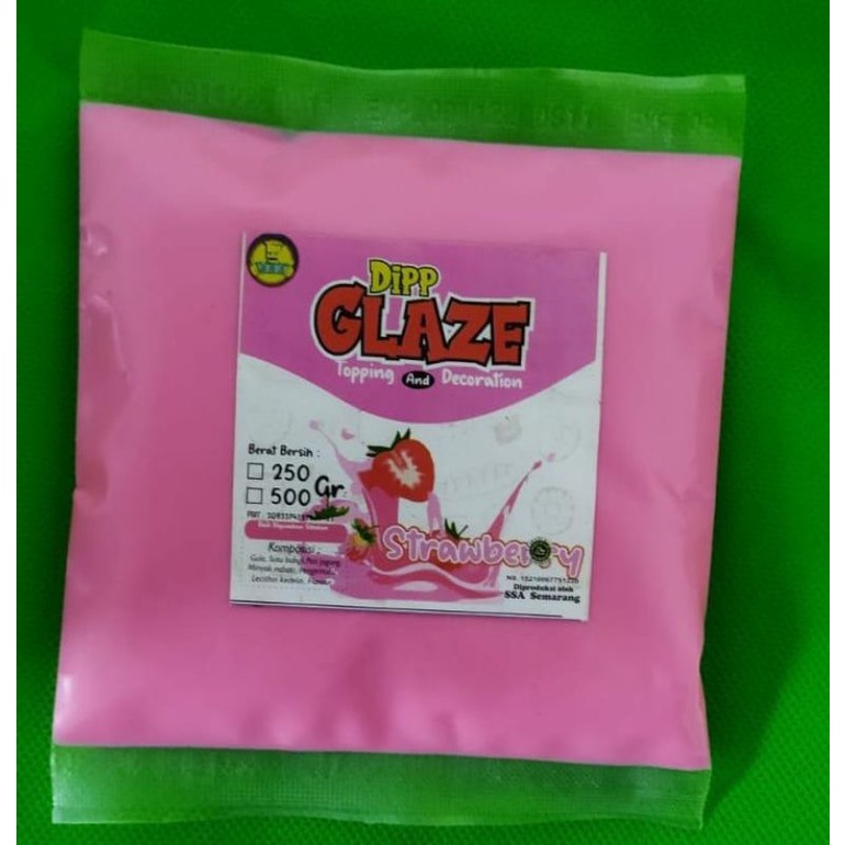 

200 gr glaze untuk toping hiasan donat