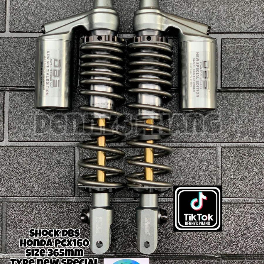 Shockbreker Shock Breker Shokbreaker Shok breaker Tabung DBS 711 Special Gold Edition 365mm Pcx 160 Dan ADV