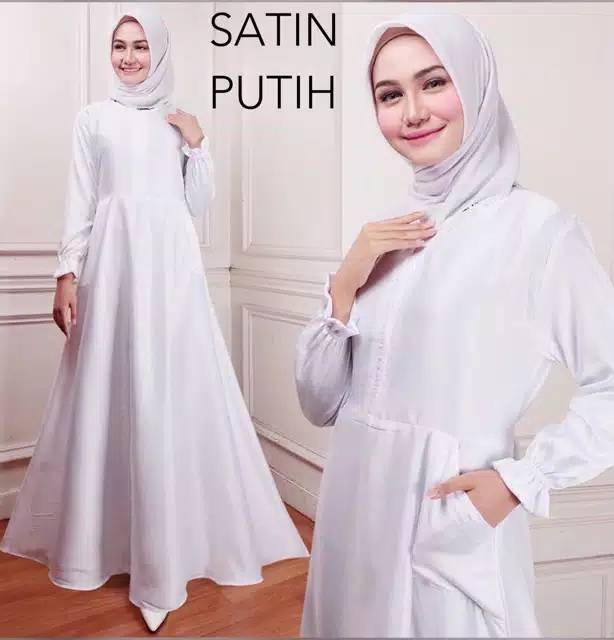 GAMIS VELVET POLOS ASSYIFA GAMIS TERLARIS