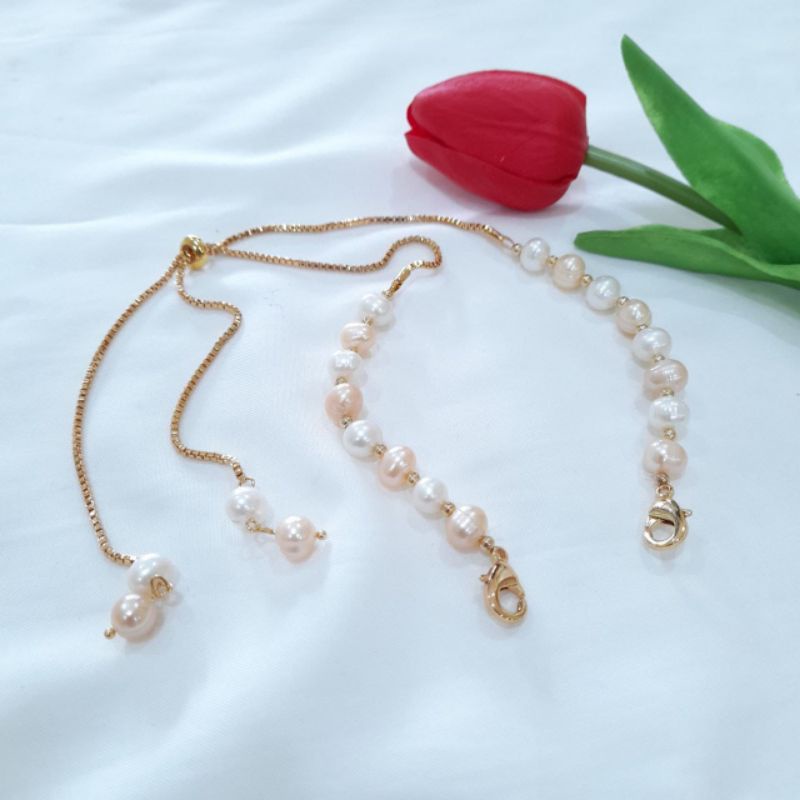 konektor masker mutiara asli lombok