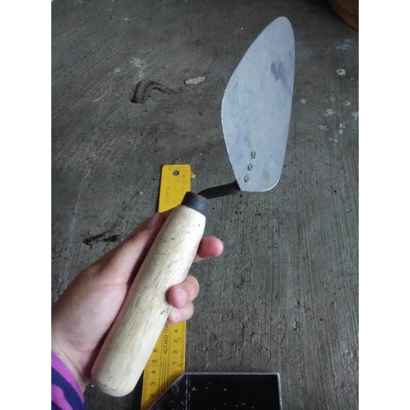 Sendok Semen Gagang Kayu Murah