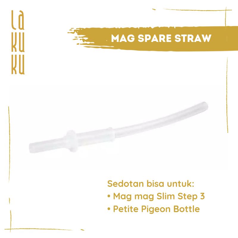 Pigeon Magmag and Petite Straw Bottle Spare Part Gasket Spout and Straw