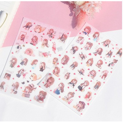 Girls Diary Deco (6pcs)