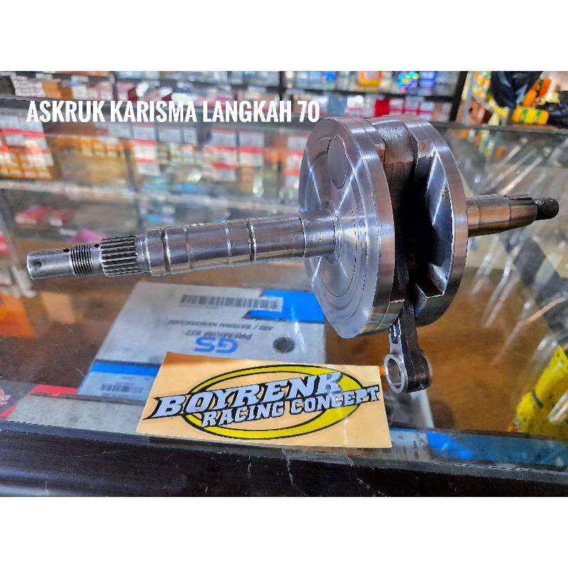 ASKRUK KRUK AS KHARISMA KARISMA HELM IN INJECT/SUPRA X 125 HELM IN/KIRANA KODE KYZ LANGKAH 62-70 NOL