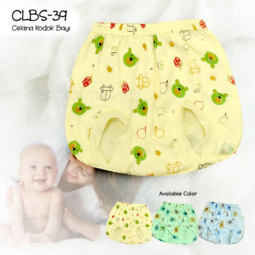 Celana Pop Kodok Pendek Bayi Katun Double Knit NEWBORN Bayi Anak Perlengkapan Bayi CLBS-39