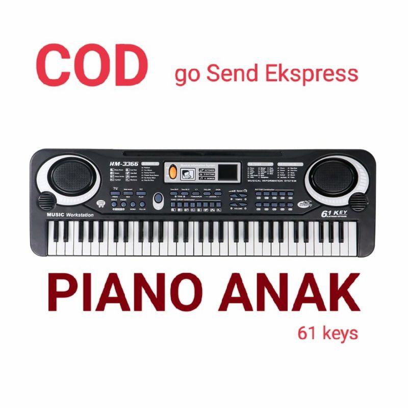 Jual Piano Keyboard Digital 61 Keys | Shopee Indonesia