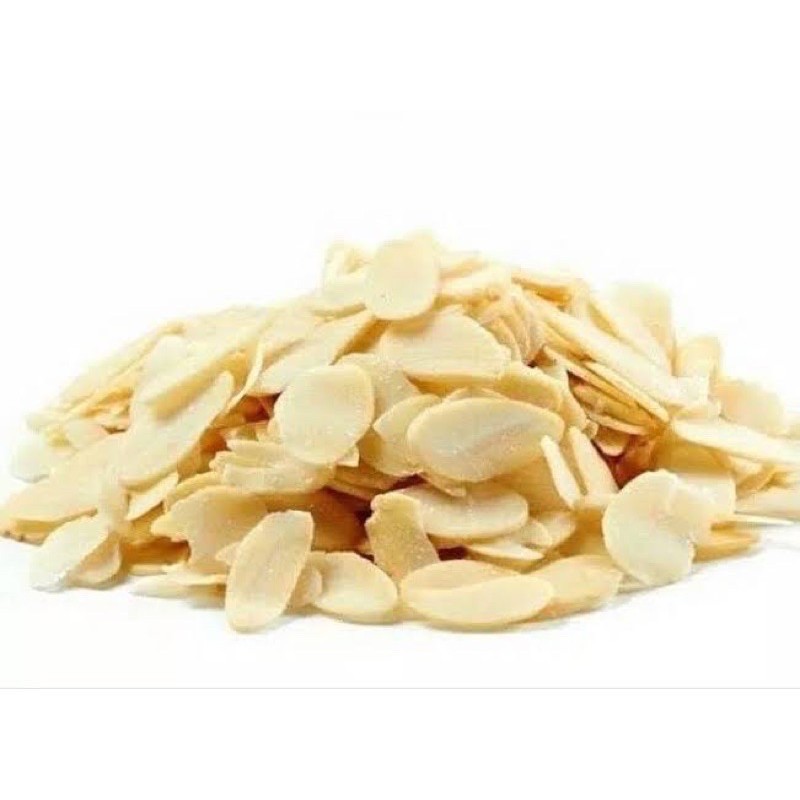 Almond Slice Premium (raw blanched) 1Kg