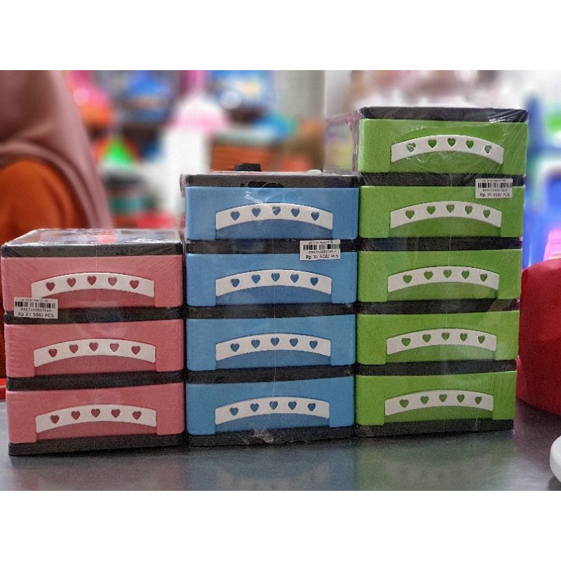 Laci Susun 3 4 5 Kecil Hommy / Laci Mini Unitech / Mini Container / Laci Plastik / Tempat Penyimpanan Obat