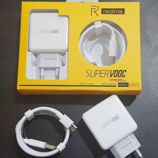 Charger Realme Super VOOC R15 Casan Hp Flash Charging  Travel Charger Handphone