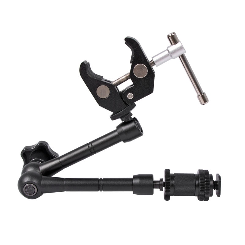 Andoer Articulating Magic Arm + Super Clamp DLSR LCD Flash