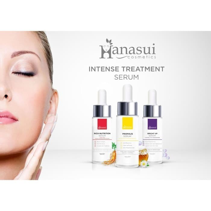 [BPOM] HANASUI Serum Premium | Bright Up | Propolis | Rich Nutrition ORIGINAL