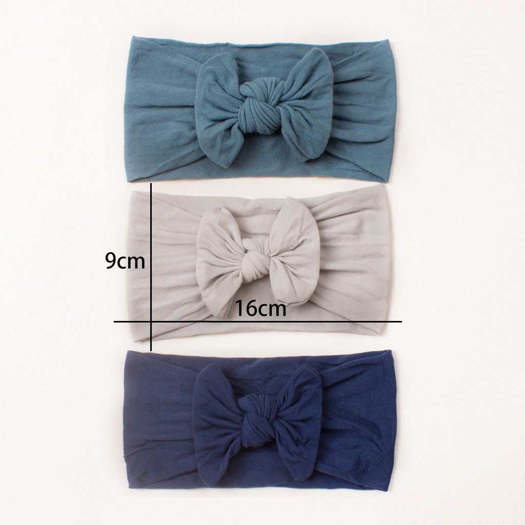 NEW Set bandana pita (1 set isi 3 pcs) / headband lembut