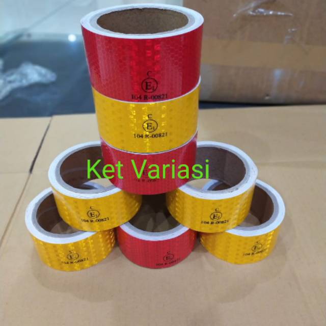 Stiker reflektor original 3m C E1 stiker ujikir mobil box