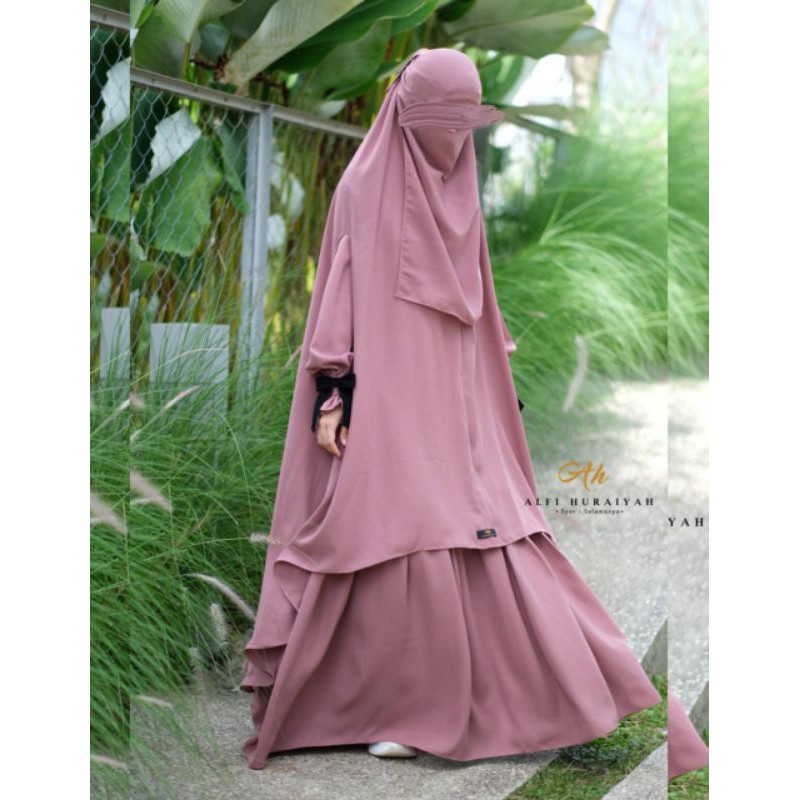 GAMIS GEULIS KHIMAR ARMHOLE || ALFI HURAIYAH