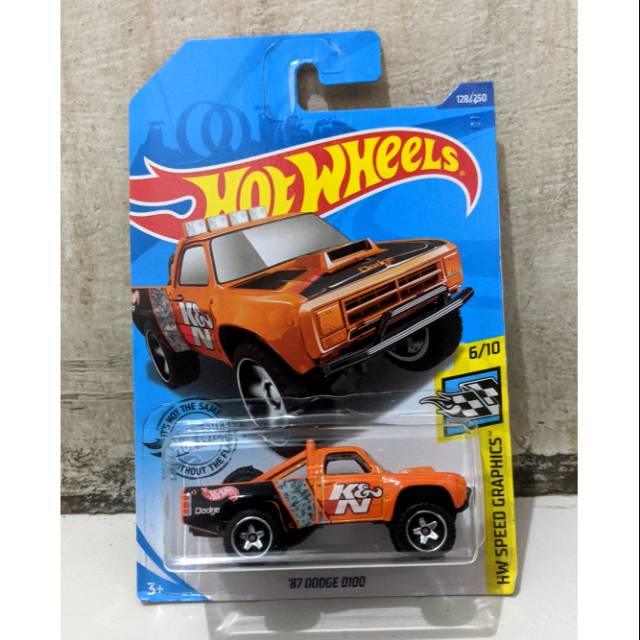 hot wheels dodge d100