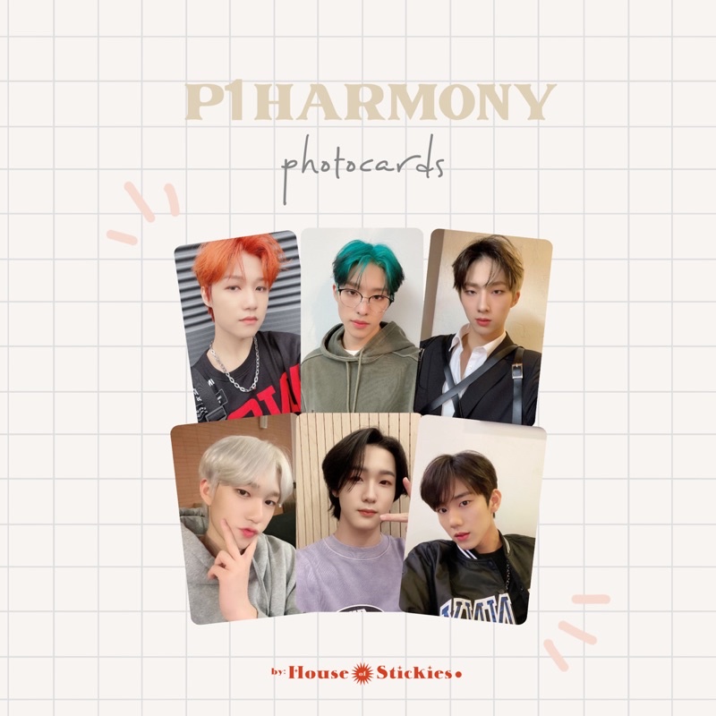 P1Harmony Unofficial Photocard (Bf Selca Edition)