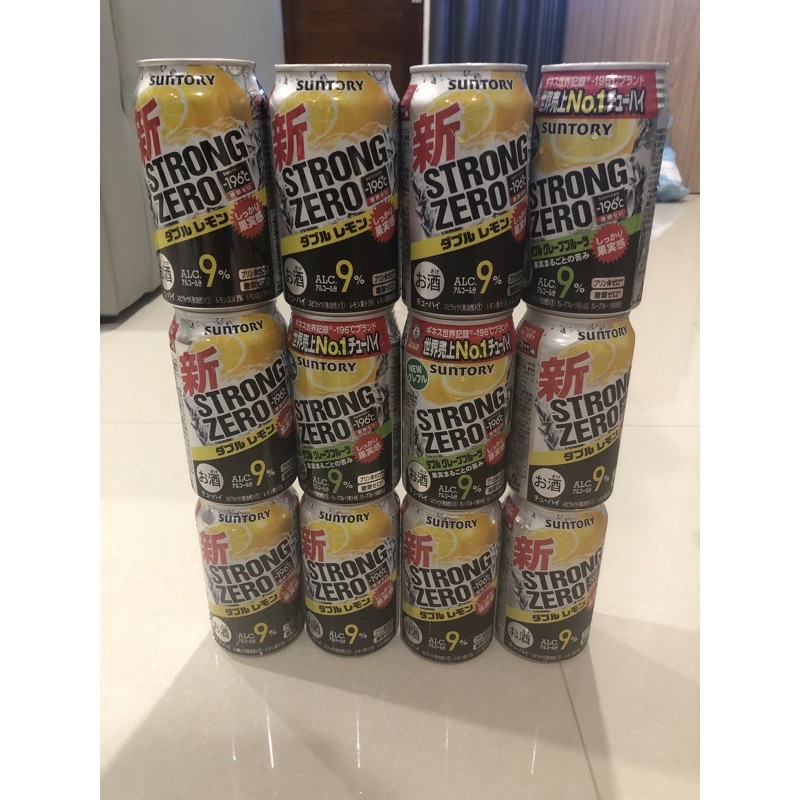 Strong Zero Suntory Lemon
