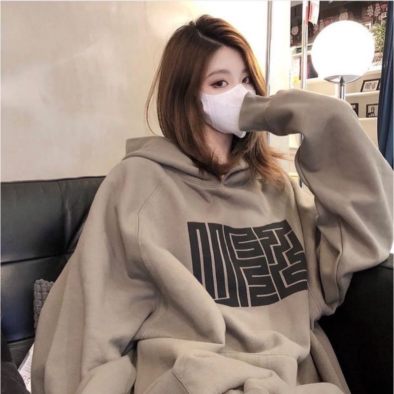 hoodie sweater wanita oversize - LABBIRIN HOODIE oversize wanita size xxl