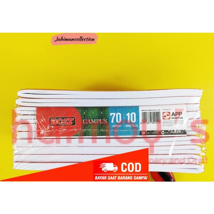 

✨ BISA COD ✨ BUKU TULIS BOXY BIG BOSS 70 LBR ( UK. 18 X 25 CM )