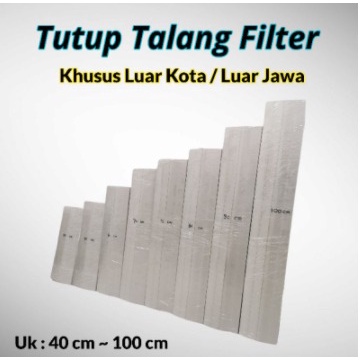 TERMURAH !!! TUTUP TALANG FILTER AQUARIUM  TUTUP TALANG FILTER BOX LEBIH RAPI DAN AMAN