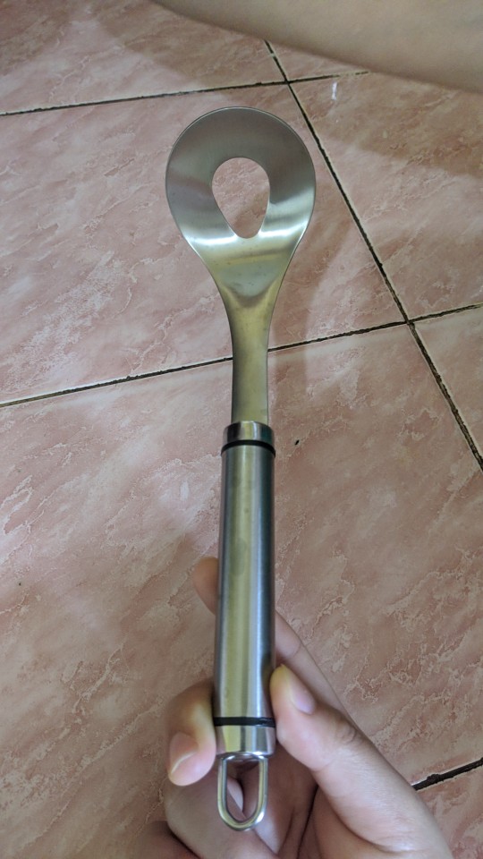 Mic Sendok Pembuat Bakso Bahan Stainless Steel Anti Lengket