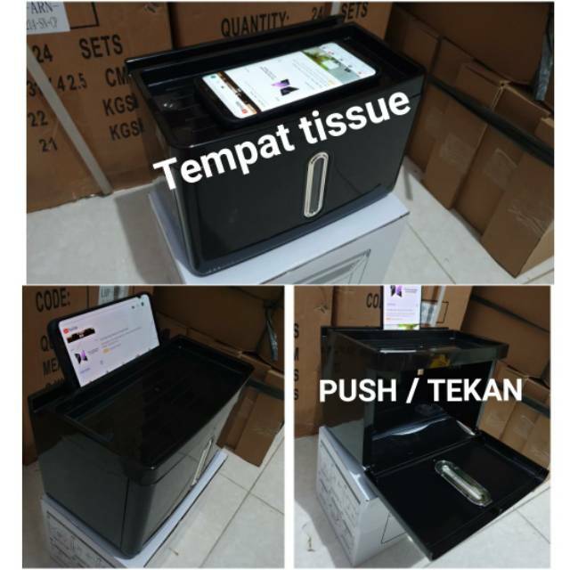 Tempat tissue kamar mandi tempel PROMO