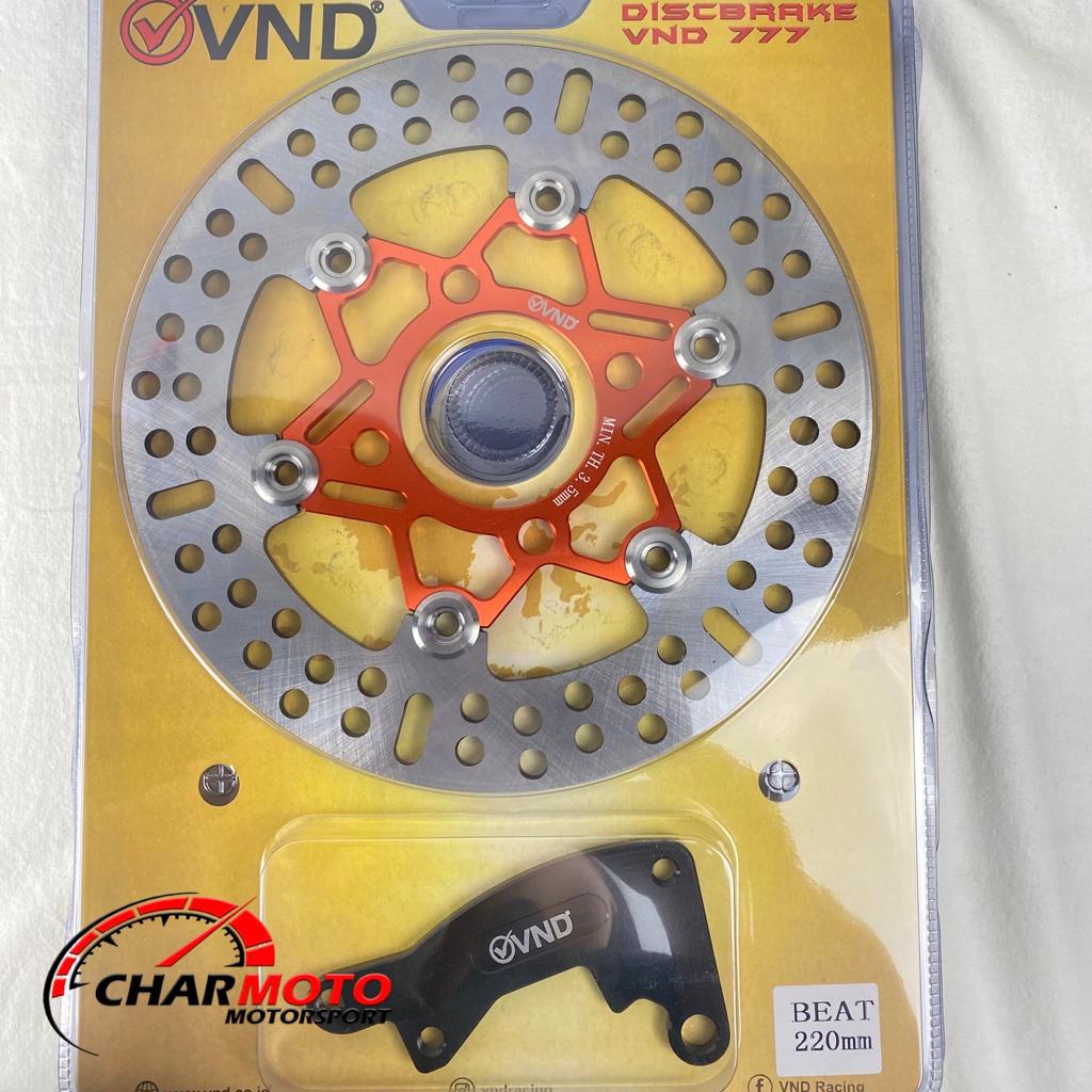 VND Disc Brake Beat 220mm / Piringan Cakram VND Beat Original PNP - Charmoto