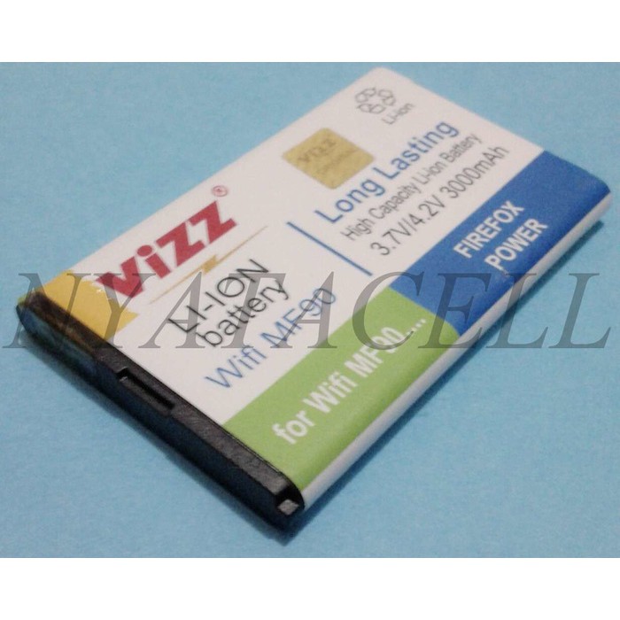 Jual Bolt MF90 3000mAh Batre/Baterai Vizz Double Power Modem Wifi/ZTE Murah