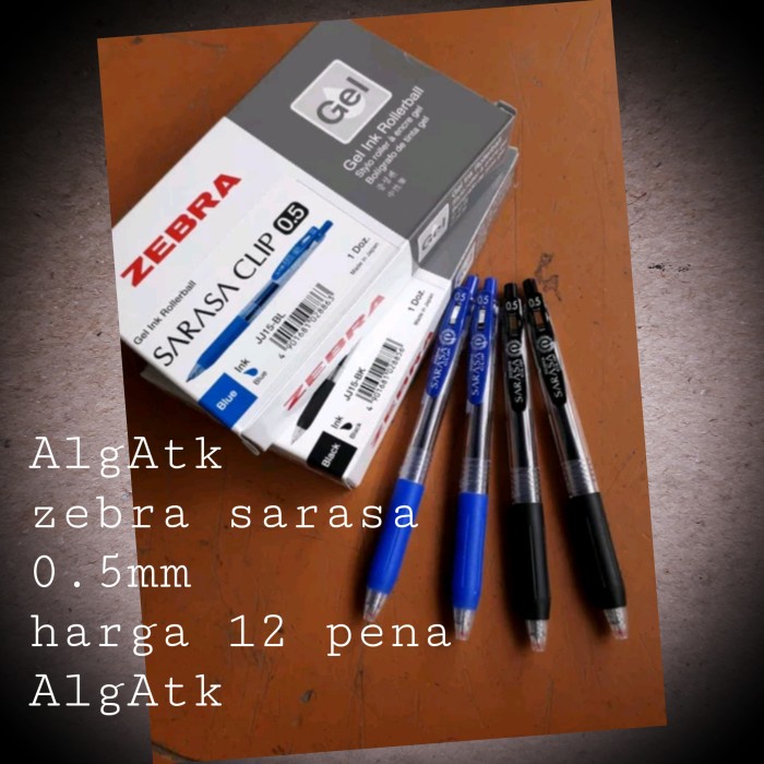 

Unik Pena Sarasa Zebra 0.5Mm Trendi