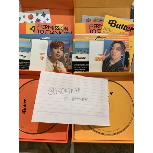 BTS ALBUM BUTTER READY