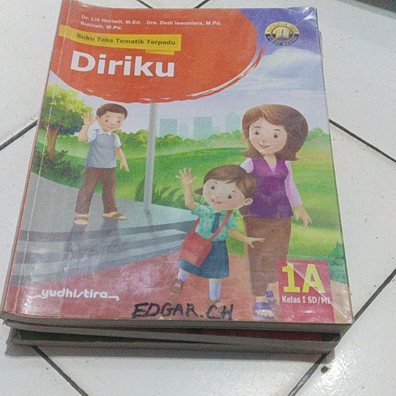 BUKU TEKS TEMATIK TERPADU DIRIKU kelas 1 SD