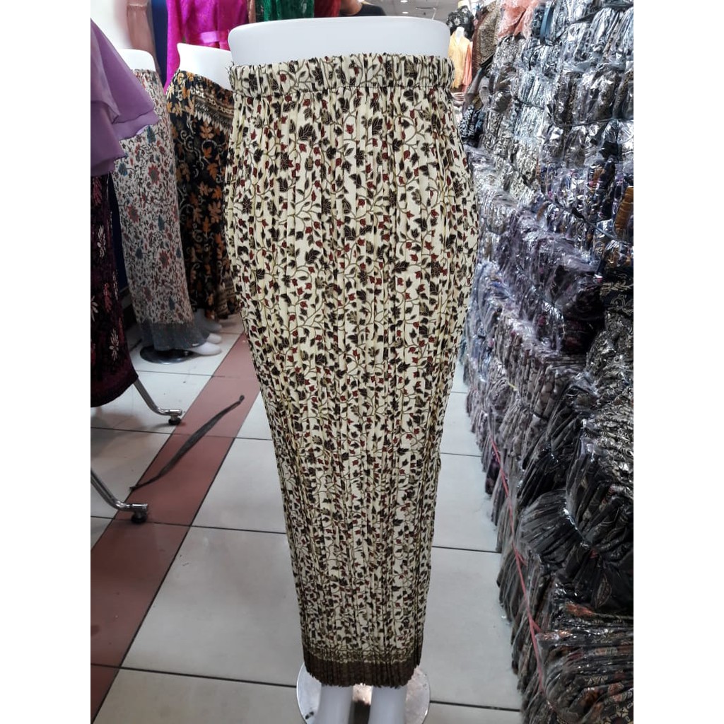 SB Collection Rok Plisket Vira Panjang Maxi Batik Jumbo Wanita