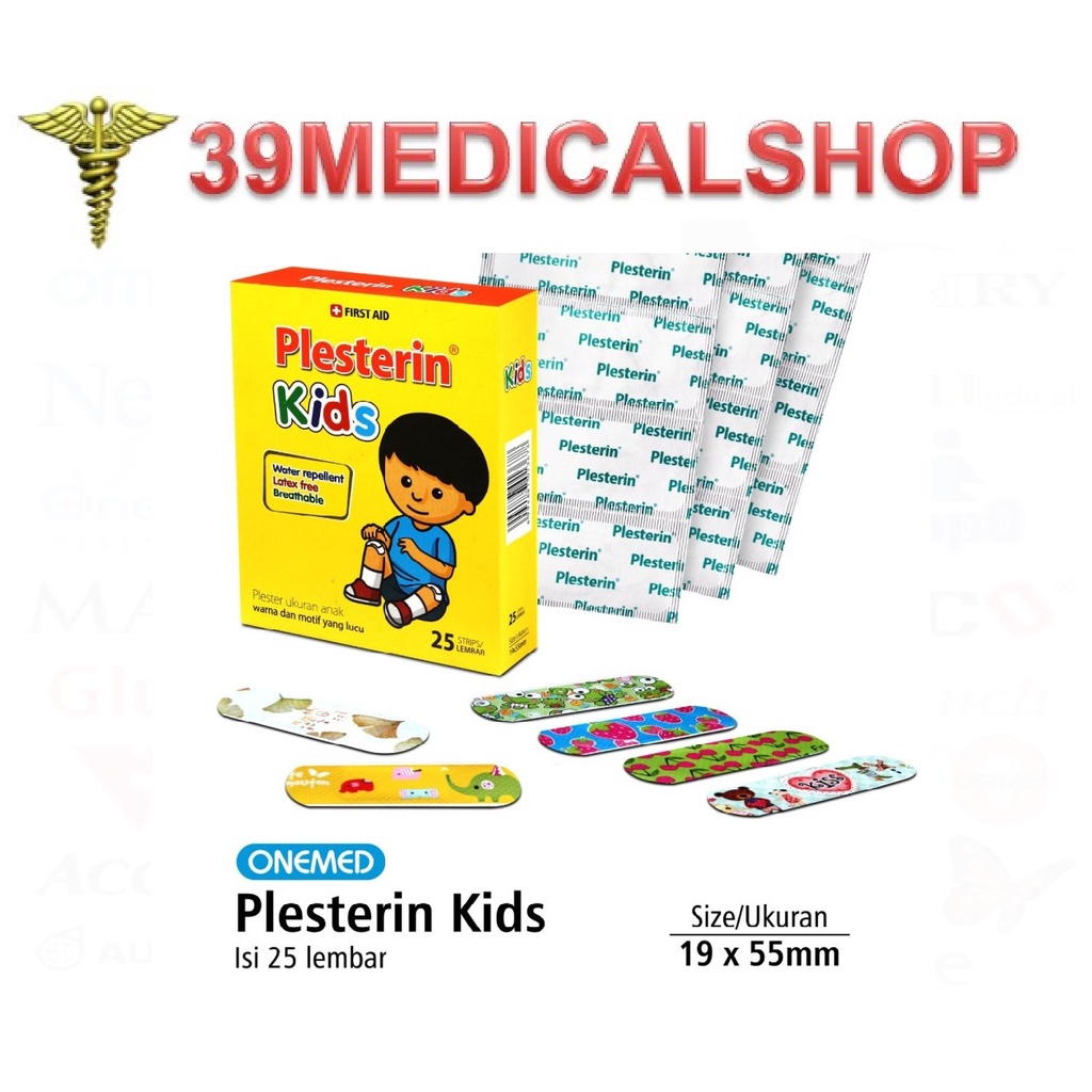 PLESTERIN KIDS ONEMED BOX ISI 25 PCS