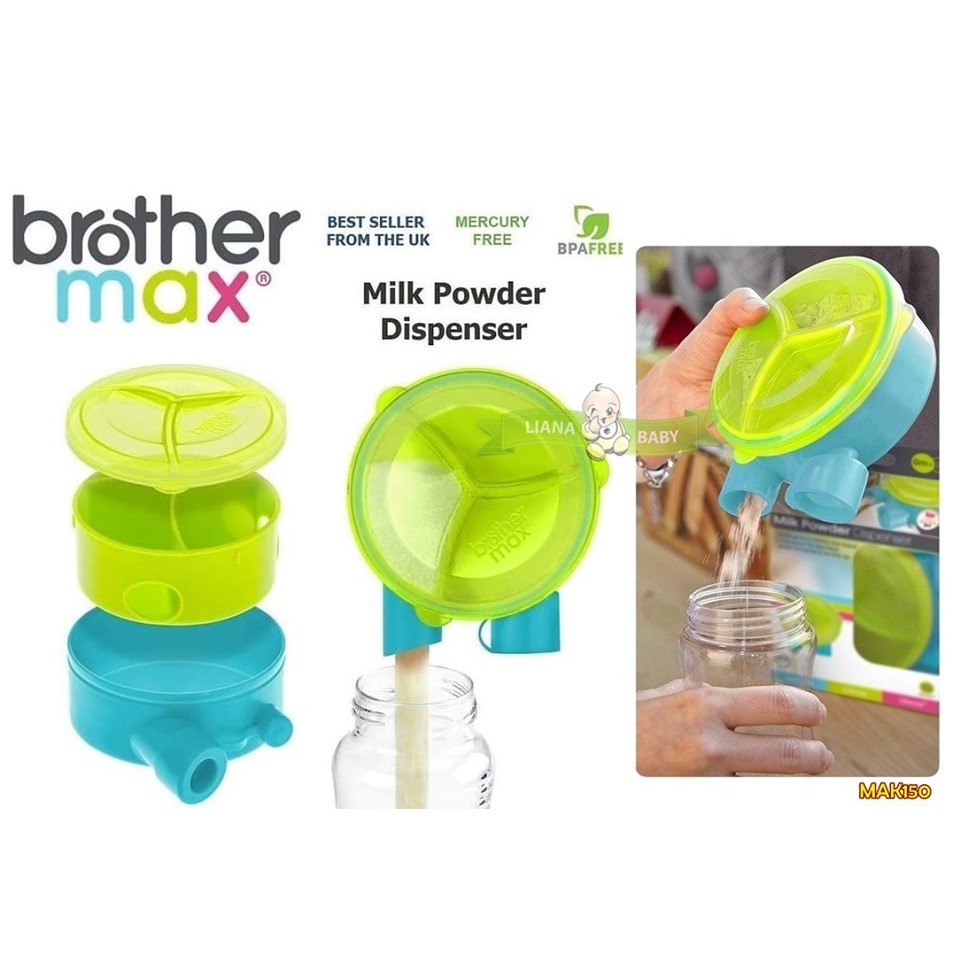 MAK150 TEMPAT SUSU BUBUK BROTHER MAX MILK POWDER DISPENSER