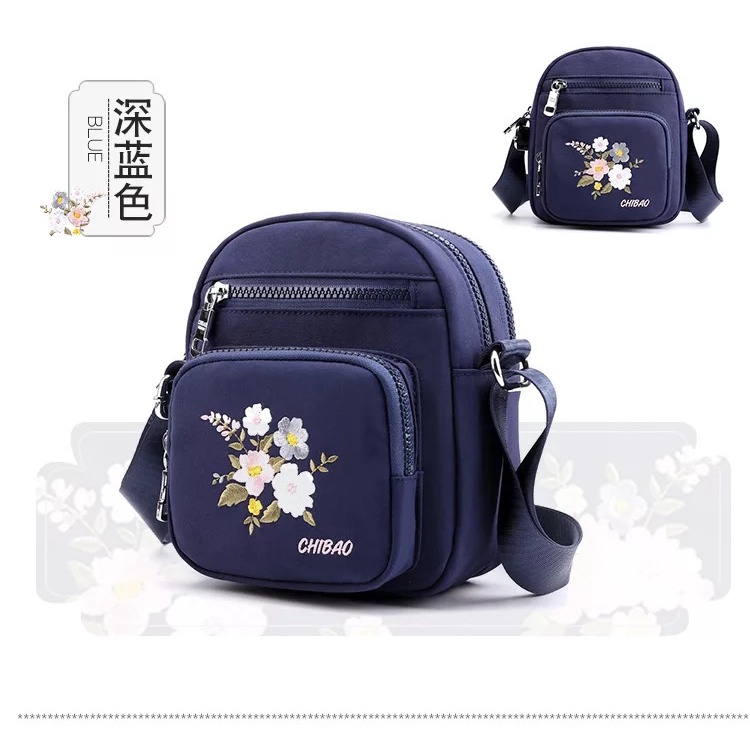 Hot Sale !! New Arrival Fashion Bunga Women Handbag Multi Functional Tas Selempang Wanita Korean