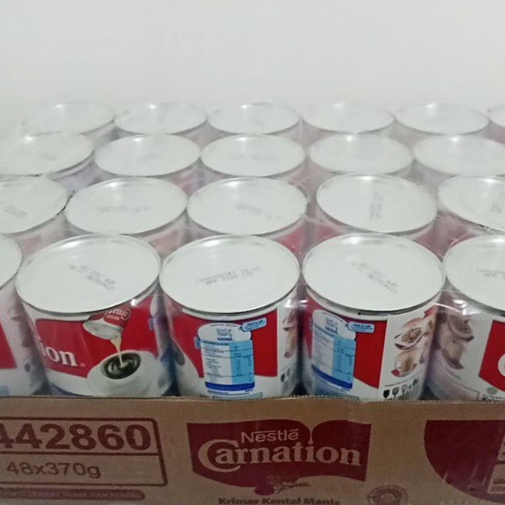 

Carnation Susu Kental Manis 370gr 1 karton isi 48