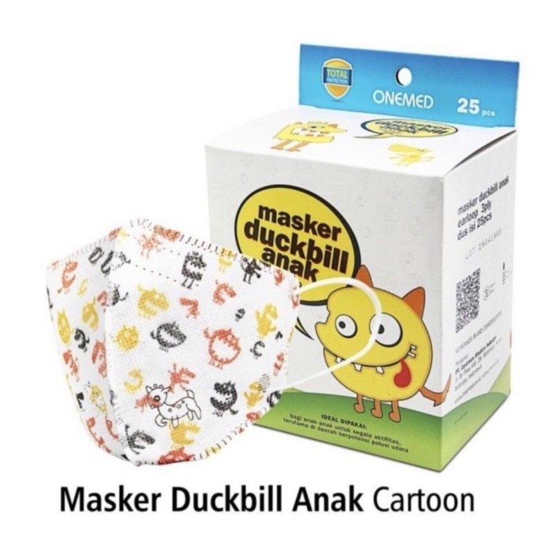 masker duckbill anak onemed