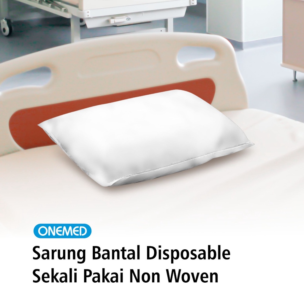 Sarung Bantal Sekali Pakai Travel / Hotel / Rumah Sakit 70x50 Cm 1 Pcs