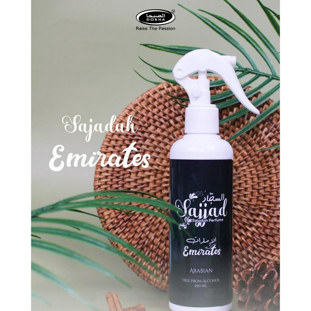 Dobha Parfum Sajadah Karpet Gorden Sofa Sprei Anti Bakteri 250ml Aroma Emirates